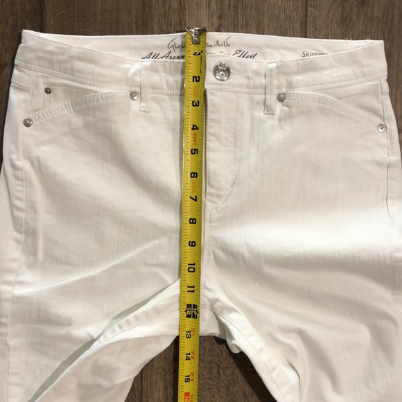 Like new! - GLORIA VANDERBILT All-Around Slimming Effect Skimmer Jeans - Picture 9 of 10